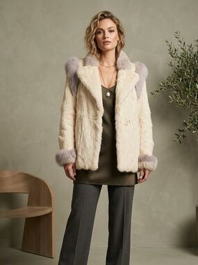 Berman’s Vintage Rabbit Fur Jacket